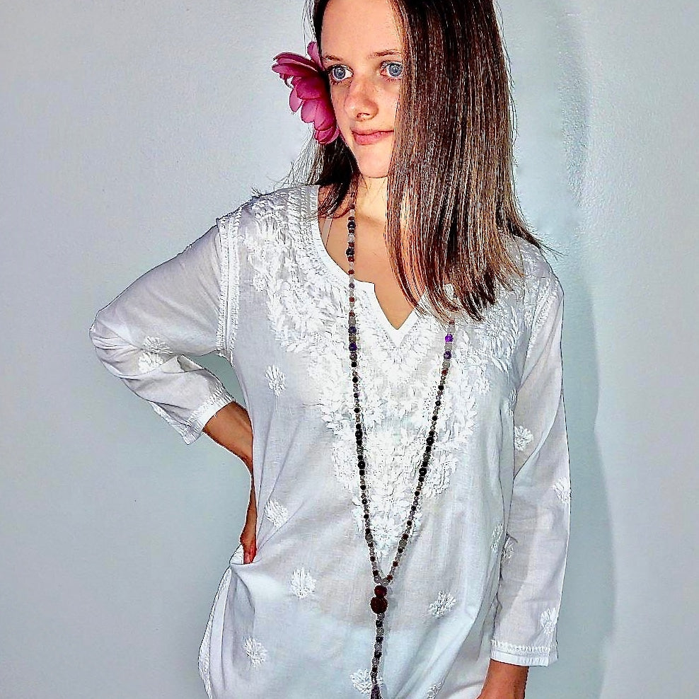Perfect Tunic Tops Artisan "Hand Embroidered"