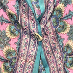 Bespoke Handkerchief Jacket Lavender kaleidoscope Print