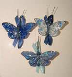 Glitter Butterfly Hairpin