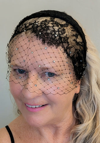 Chantilly Lace Crystal Net