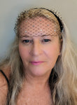 Crystal Cocktail Net headband