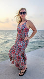 Red Desert Flower Sundress