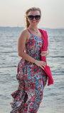 Red Desert Flower Sundress