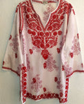 Tunic Top Hand Embroidered