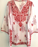 Tunic Top Hand Embroidered