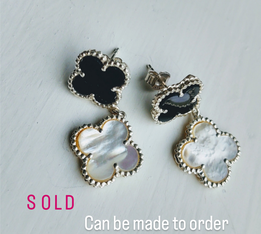 Alhambra Clover Earrings Necklace Lotus Temple Collection